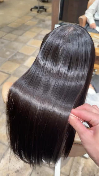 ロング 似合わせ松本 容政のヘアスタイル