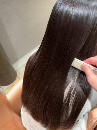 セミロング 似合わせ松本 容政のヘアスタイル