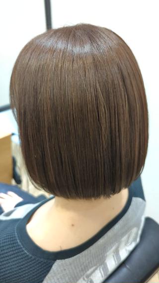 ショート ✨METEO導入店✨ 髪質改善×縮毛矯正のヘアスタイル