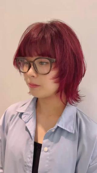 ミディアム カラー 笠原 健人のヘアスタイル