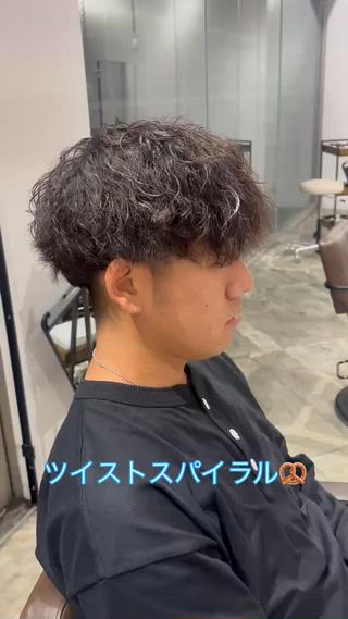 パーマ メンズ DELA  by afloat所属・はっとり ななせのヘアスタイル