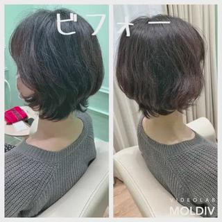 ショート Shingo #パーマのヘアスタイル