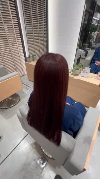 ロング カラー 髪質改善/ブリーチ 特化🧡‬‪田中颯士のヘアスタイル