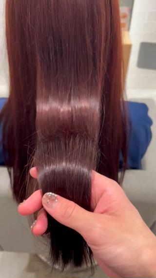 ロング カラー 髪質改善/ブリーチ 特化🧡‬‪田中颯士のヘアスタイル