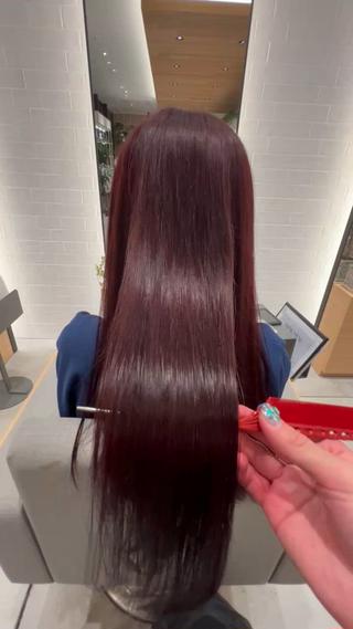 ロング カラー 髪質改善/ブリーチ 特化🧡‬‪田中颯士のヘアスタイル