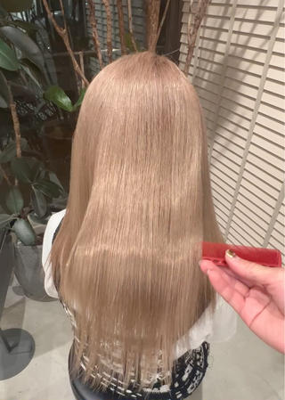 ミディアム カラー 髪質改善/ブリーチ 特化🧡‬‪田中颯士のヘアスタイル