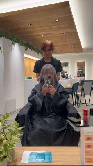 ロング カラー 髪質改善/ブリーチ 特化🧡‬‪田中颯士のヘアスタイル