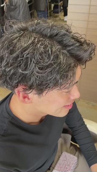 ショート メンズ 🌞メンズパーマ ONOE💈のヘアスタイル