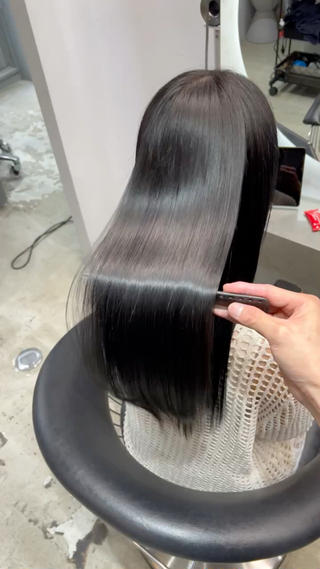 ロング カラー etora 渋谷所属・itaru/網紅ヘア 🇨🇳ケラチンTRのヘアスタイル