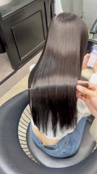ロング etora 渋谷所属・itaru/網紅ヘア 🇨🇳ケラチンTRのヘアスタイル