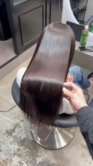 ロング カラー etora 渋谷所属・itaru/網紅ヘア 🇨🇳ケラチンTRのヘアスタイル