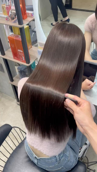 ロング カラー etora 渋谷所属・ワンホンヘア🇨🇳 髪質改善/itaruのヘアスタイル