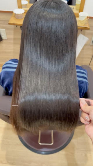 ロング 🌼カラー縮毛矯正 🌼渡辺歩🌼のヘアスタイル