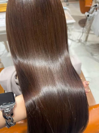 ロング カラー 伊藤粹 /浦和/艶感カラーのヘアスタイル