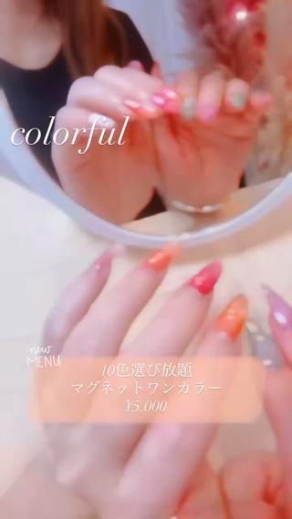 ネイル Peach nail 🍑kaoriのネイルデザイン