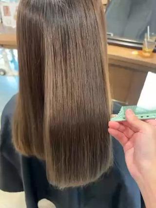ロング 木場 麗咲のヘアスタイル