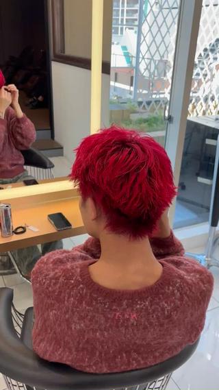 カラー Miyu’s所属・縮毛矯正特化 髪質改善辻良輝のヘアスタイル