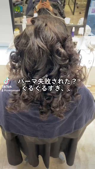 ロング カラー パーマ シェアサロン　salowin所属・✨ブリーチなし透明感 カラー🥇ユースケのヘアスタイル
