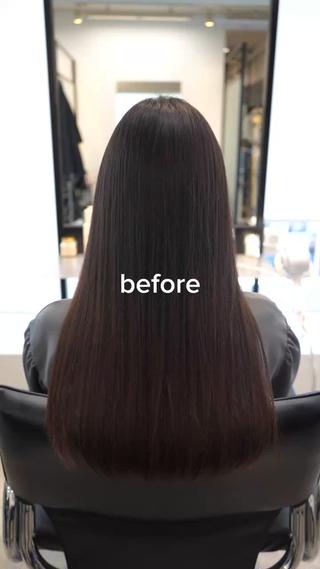 ロング パーマ シェアサロン　salowin所属・✨ブリーチなし透明感 カラー🥇ユースケのヘアスタイル