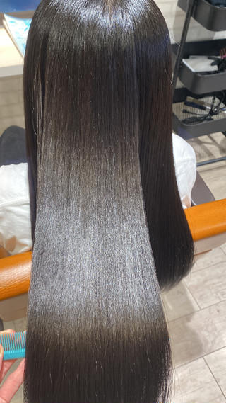 ロング 小島あゆ美/髪質改善 /縮毛矯正/ケラコラのヘアスタイル