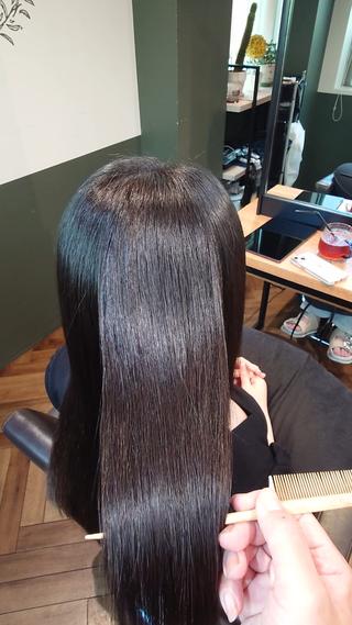 ロング 市川 洸のヘアスタイル