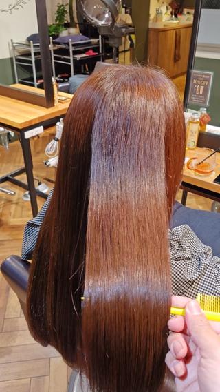 ロング 市川 洸のヘアスタイル