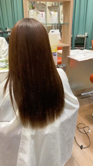 癖や広がりもしっかり抑えてダメージも最小限に仕上げました 