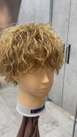 ショート パーマ メンズ ツイストスパイラル/ メンズ特化/中川誠也のヘアスタイル