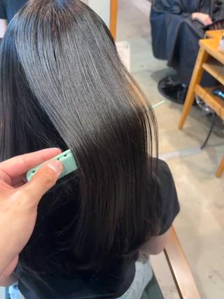 ロング 髪質改善/白髪ぼかし 笹沼 陸矢のヘアスタイル