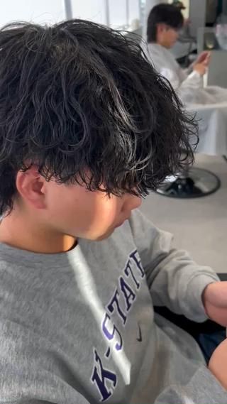 パーマ メンズ メンズ/佐藤 恒輝のヘアスタイル