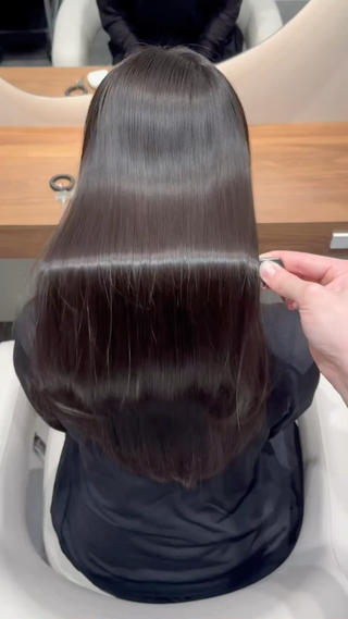 髪質改善艶髪 