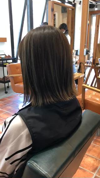 ミディアム カラー 🫧艶髪🫧ヘアケア 🫧鎌田凌太のヘアスタイル