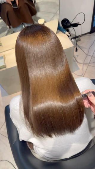 セミロング パーマ 🫧美髪縮毛矯正🫧 Haruのヘアスタイル