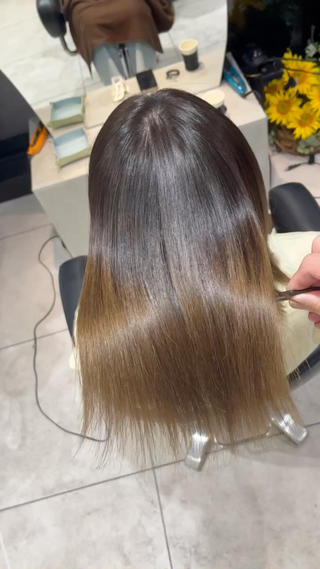 ミディアム パーマ 🫧美髪縮毛矯正🫧 Haruのヘアスタイル