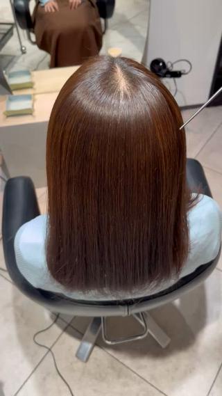 ミディアム パーマ 🫧美髪縮毛矯正🫧 Haruのヘアスタイル