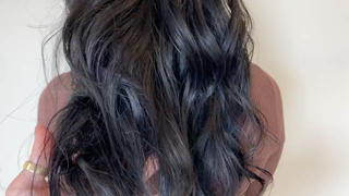 ロング カラー 上川 美幸のヘアスタイル