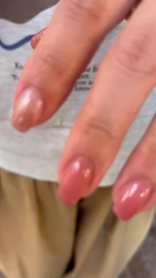 ネイル nail&care salon soa所属・soa/美容液ケアで 自爪を育てるネイルのネイルデザイン