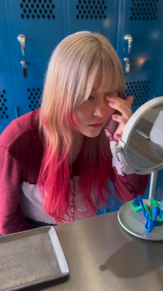 ロング カラー レイヤーカット/韓国 ヘア/EMIRIのヘアスタイル