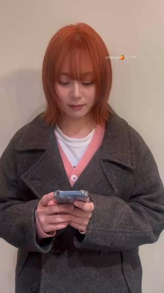 ミディアム カラー レイヤーカット/ルー ツカラー/EMIRIのヘアスタイル