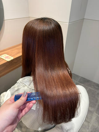 セミロング カラー パーマ オタク美容師💟 チバコナツのヘアスタイル