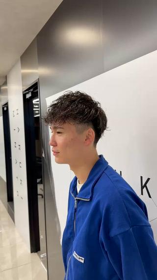 パーマ メンズ HARUKI MINATO japan 仙台店所属・✨【髪質改善/縮毛 矯正】✨ゆうほのヘアスタイル