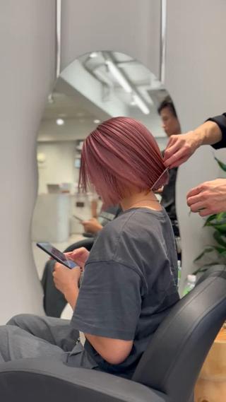 ショート カラー 🎨ショートの神様 /神評価🎨原田公祐のヘアスタイル