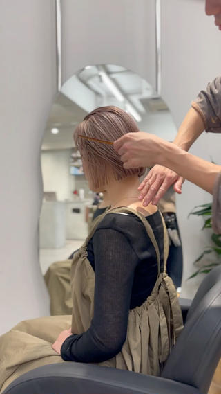 ショート カラー 🎨ショートの神様 /神評価🎨原田公祐のヘアスタイル