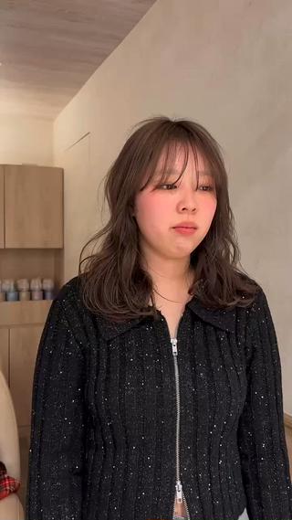 カラー レイヤー/ベージュ/ Yurika🐝🌹のヘアスタイル