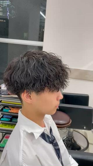 ショート パーマ メンズ メンズ特化🔥 金子直斗のヘアスタイル