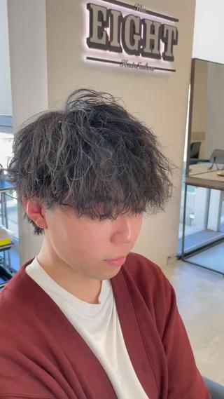 ショート パーマ メンズ メンズ特化🔥 金子直斗のヘアスタイル