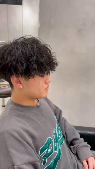 ショート パーマ メンズ メンズ特化🔥 金子直斗のヘアスタイル