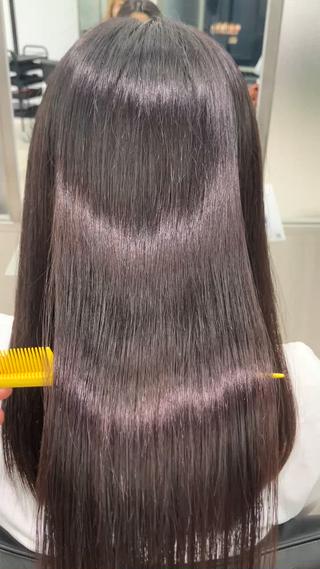 ロング カラー GOTODAY シェアサロン梅田NU茶屋町店所属・髪質改善/艶カラー 縮毛矯正/みほのヘアスタイル