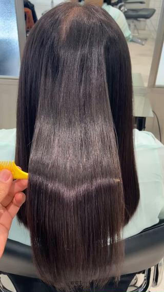ロング カラー GOTODAY シェアサロン梅田NU茶屋町店所属・髪質改善/艶カラー 縮毛矯正/みほのヘアスタイル