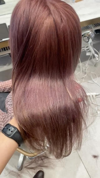 セミロング カラー パーマ ヘアアレンジ 小野寺瑞希 /最小顔カットのヘアスタイル